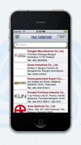 thai furniture ipad